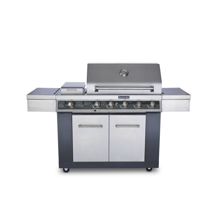 Kitchenaid 5 Burner Liquid Propane Gas Grill 720 0709c Reviews