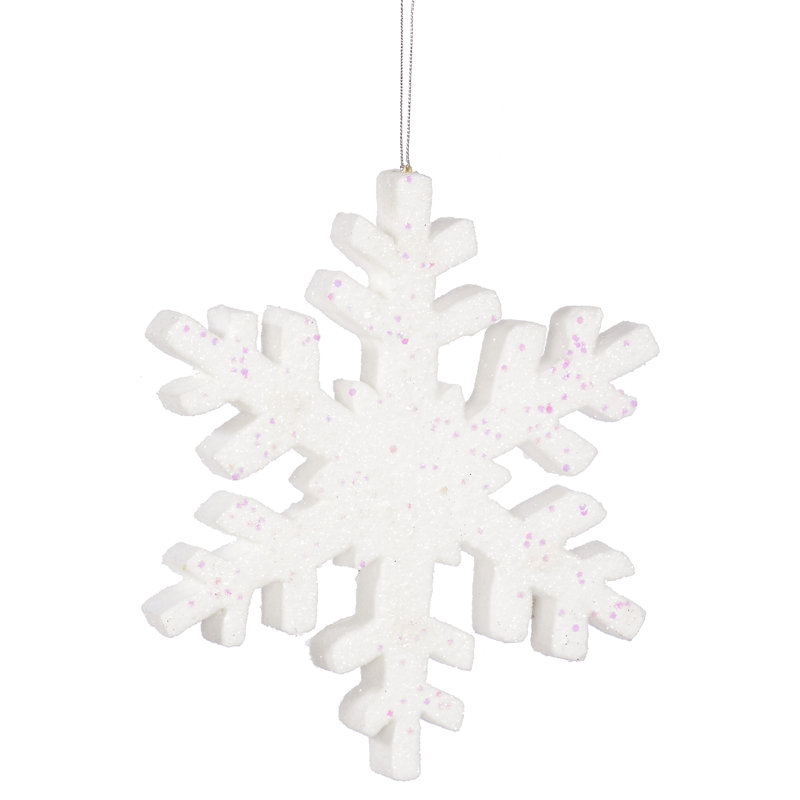 The Holiday Aisle Outdoor Snowflake Holiday Shaped Ornament Reviews Wayfair
