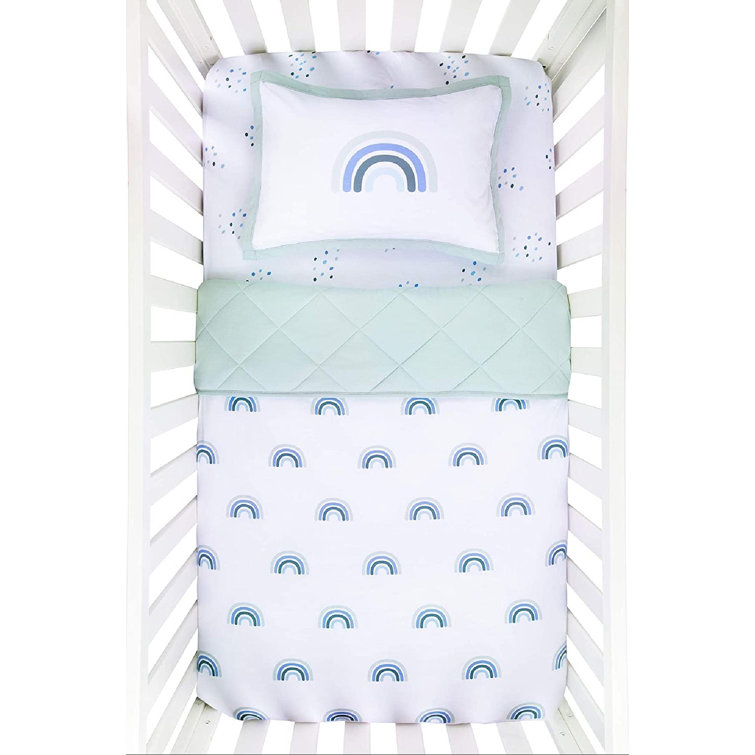 crib sheet and pillowcase