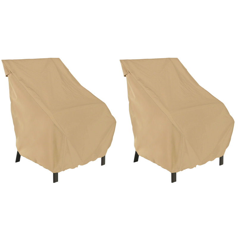 Freeport Park Jelani High Back Breathable Patio Chair Covers Wayfair High Back Breathable Patio Chair Covers