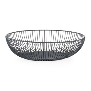 Black Wire Fruit Basket Wayfair Co Uk Fruit Bowl