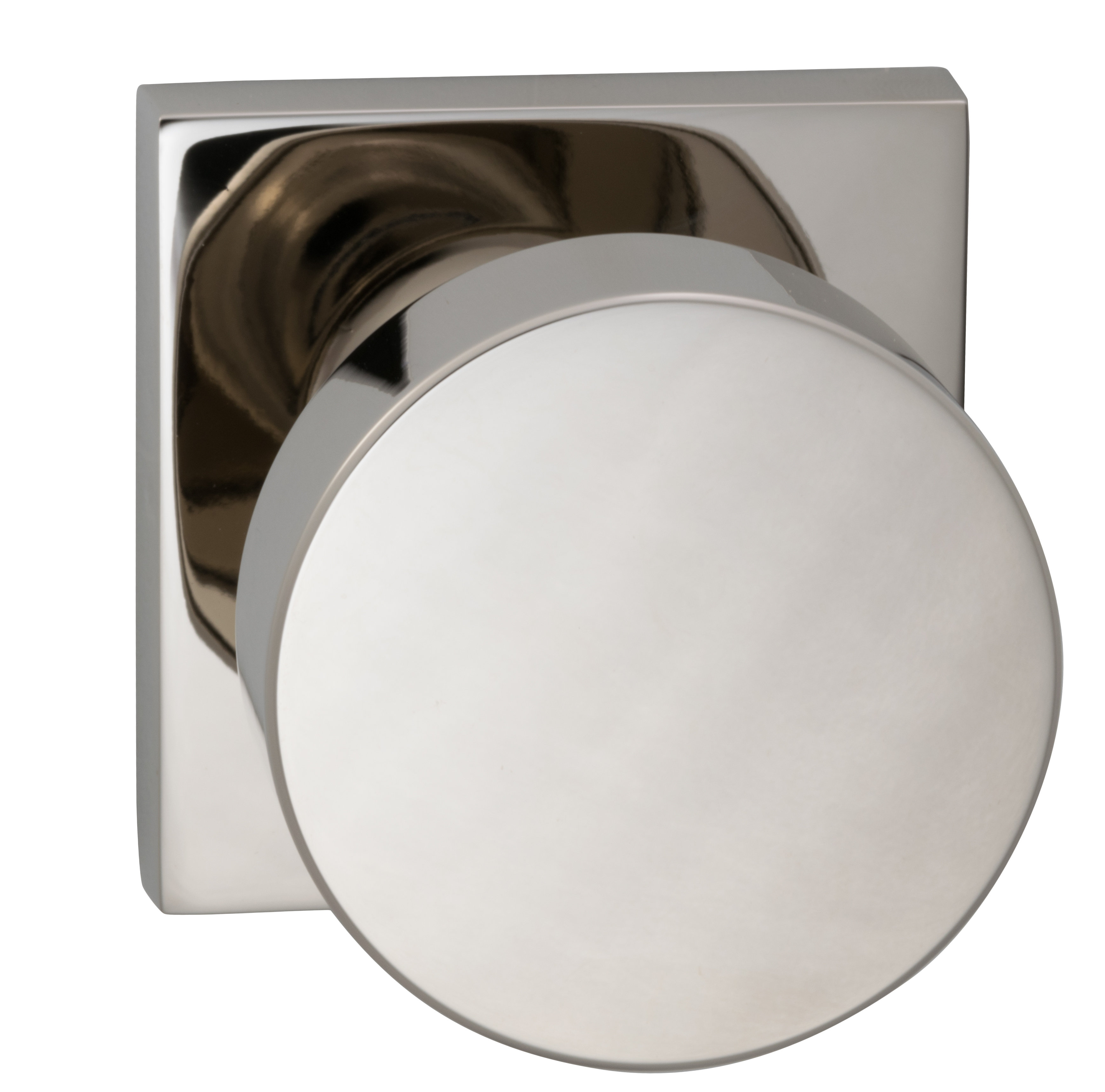 Omnia Prodigy Puck Passage Door Knob With Square Rosette Wayfair