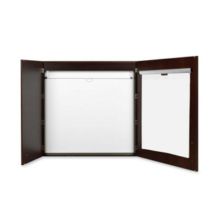 Whiteboard Cabinet Wayfair Enclosed Cabinet Whiteboard 48 X