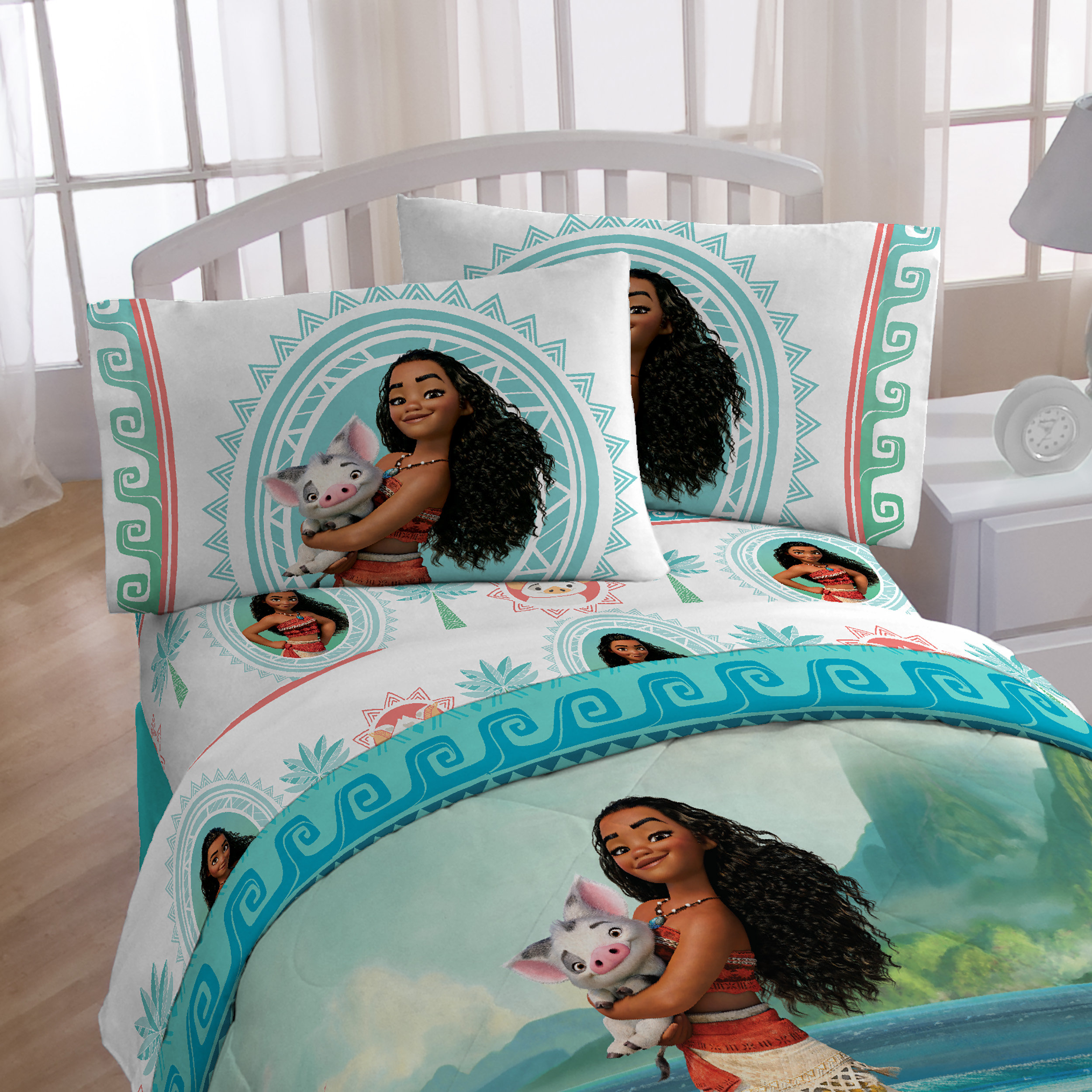 moana crib sheet set