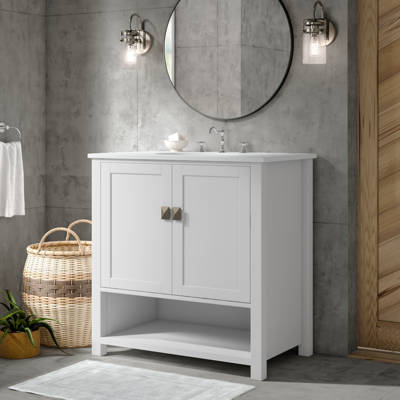 Latitude Run Iarla 36 Single Bathroom Vanity Set Reviews Wayfair