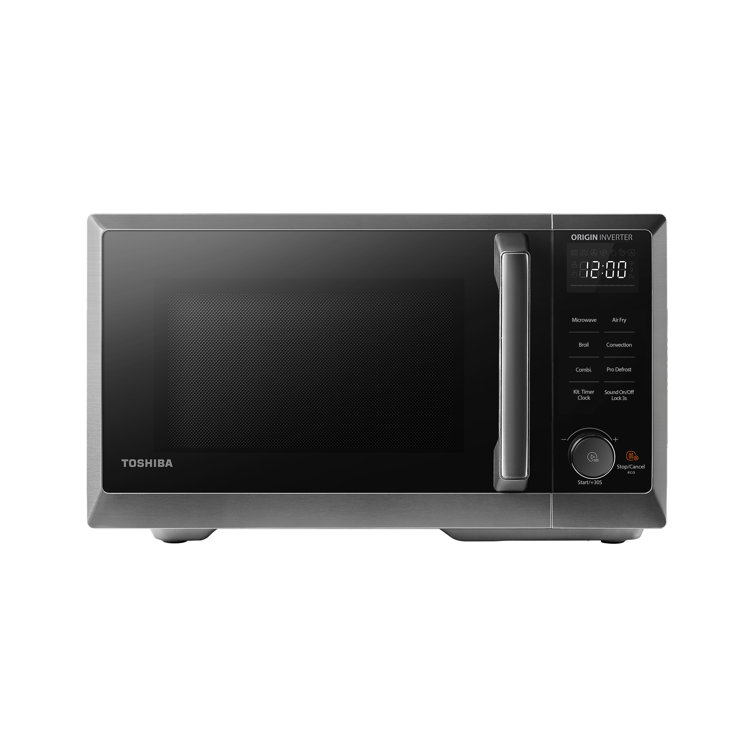 black 25l microwave
