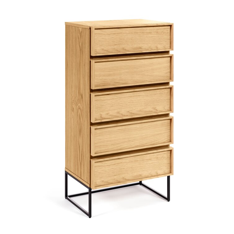 Kave Home 5 Drawer 60Cm W Chest Of Drawers | Wayfair.co.uk