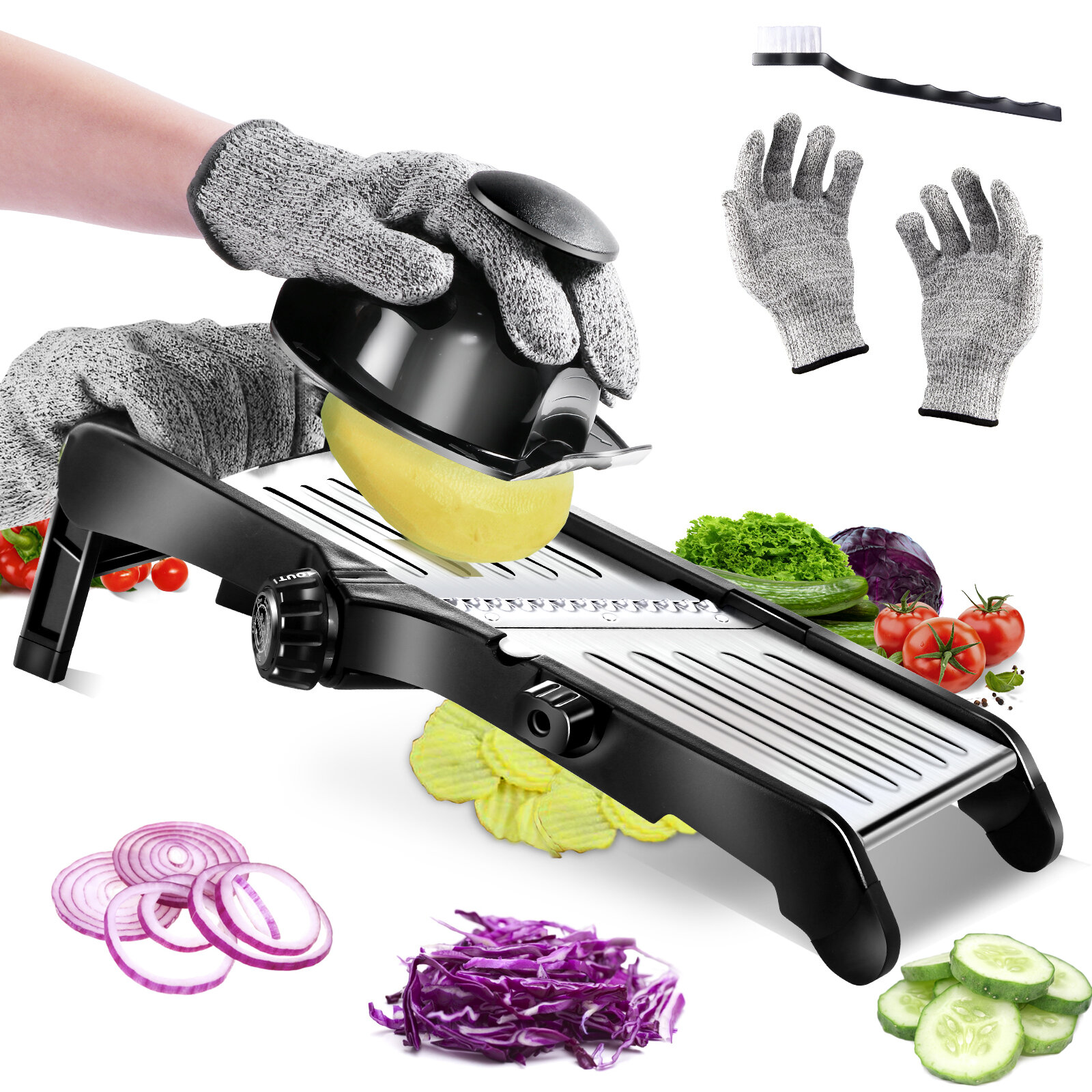 mandoline slicer gloves