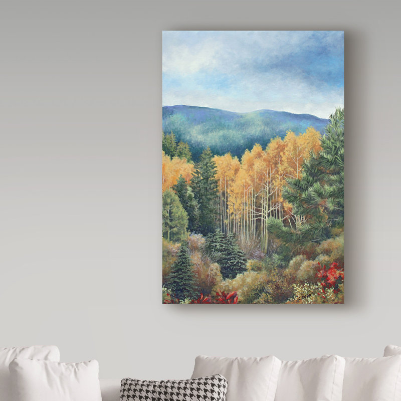 Millwood Pines The Colors Of Fall Acrylic Painting Print On