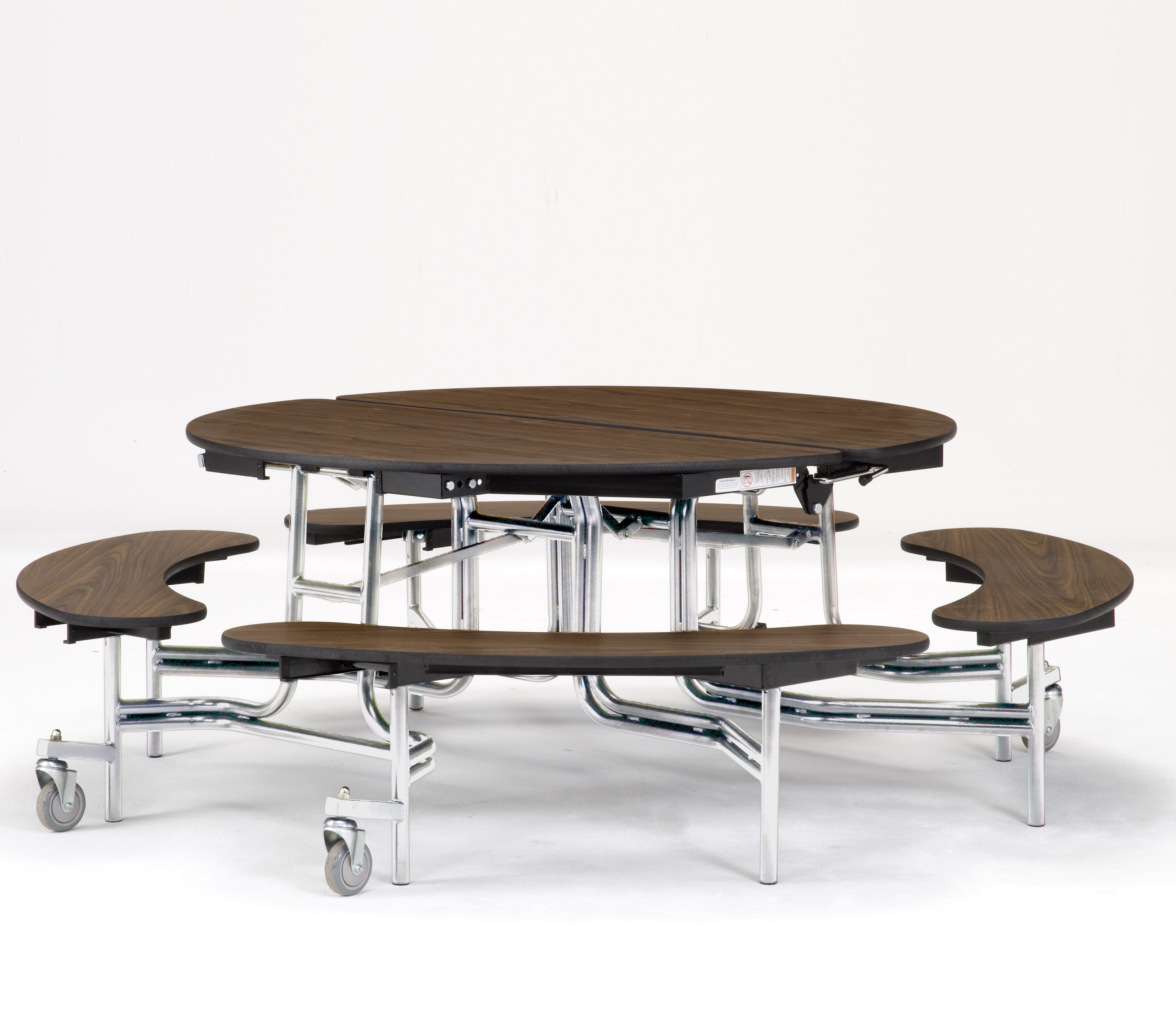 National Public Seating 60 Circular Bench Cafeteria Table Wayfair