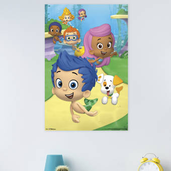 bubble guppies crib bedding