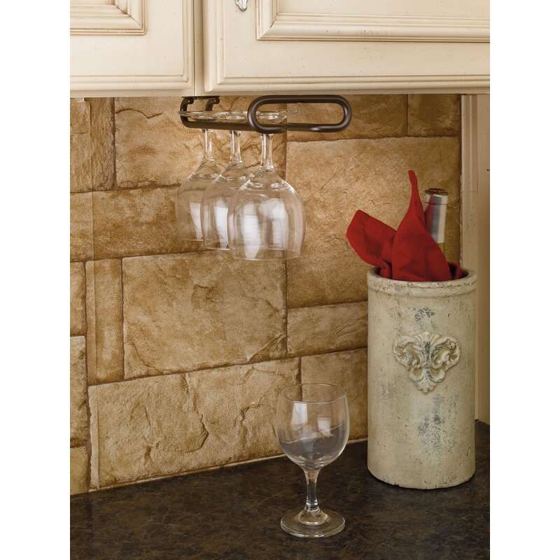 Rev A Shelf Hanging Wine Glass Rack Reviews Wayfair