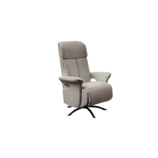 Mcclaran Leather Manual Recliner by Orren Ellis