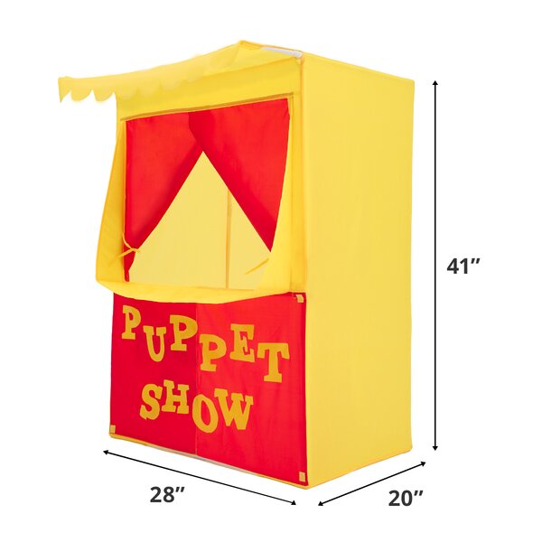 2-3Kids Play Tent Puppet Show Lemonade Stand Playhouse Foldable Children Kid 