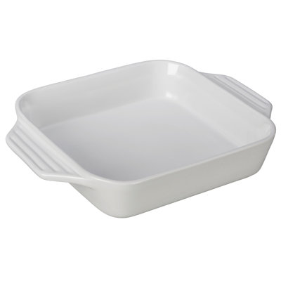 Le Creuset Stoneware Square Dish Le Creuset Color White