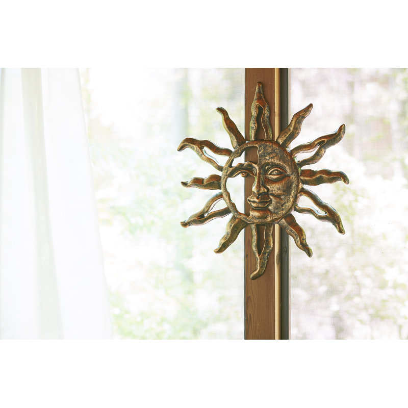 World Menagerie Kathrina Sunface Wall Outdoor Decor Reviews