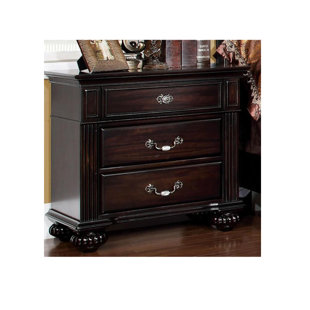 Rhode 3 Drawer Nightstand by Astoria Grand