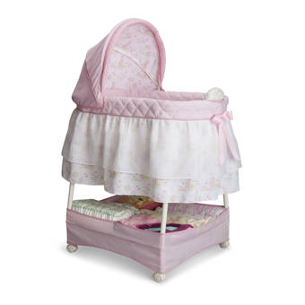 emerson nursing rocker and bassinet