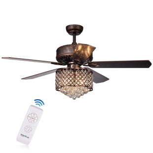 Best 52 Colleton 5 Blade Ceiling Fan with Remote By House of Hampton Ceiling Lights 52 Colleton 5 Blade Ceiling Fan with Remote By House of Hampton Ceiling Lights