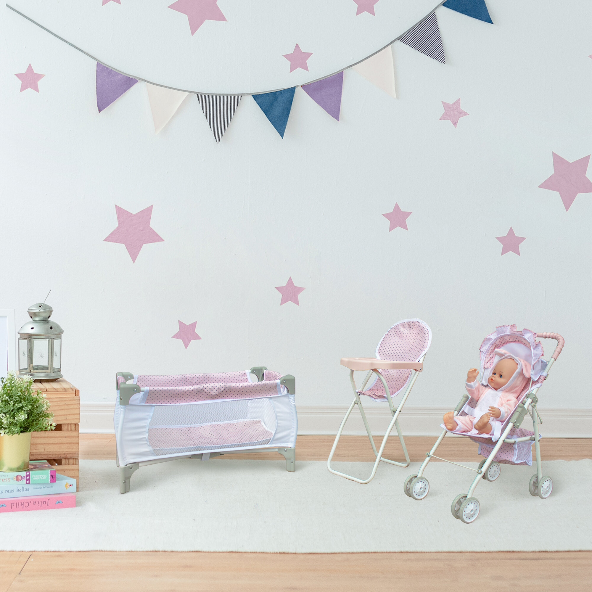 doll cot set