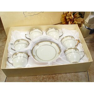 Espresso Cup and Saucer (Set of 6)