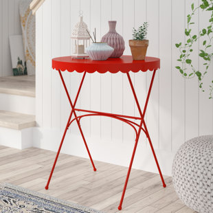 Wales End Table by Bungalow Rose Design