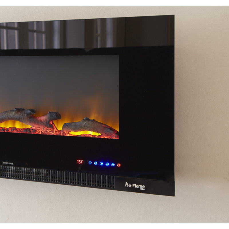 E Flame Wall Mounted Electric Fireplace Insert Reviews Wayfair