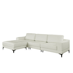 Quarry Mid Century Modern Reversible Modular Sectional by Wrought Studio New Design