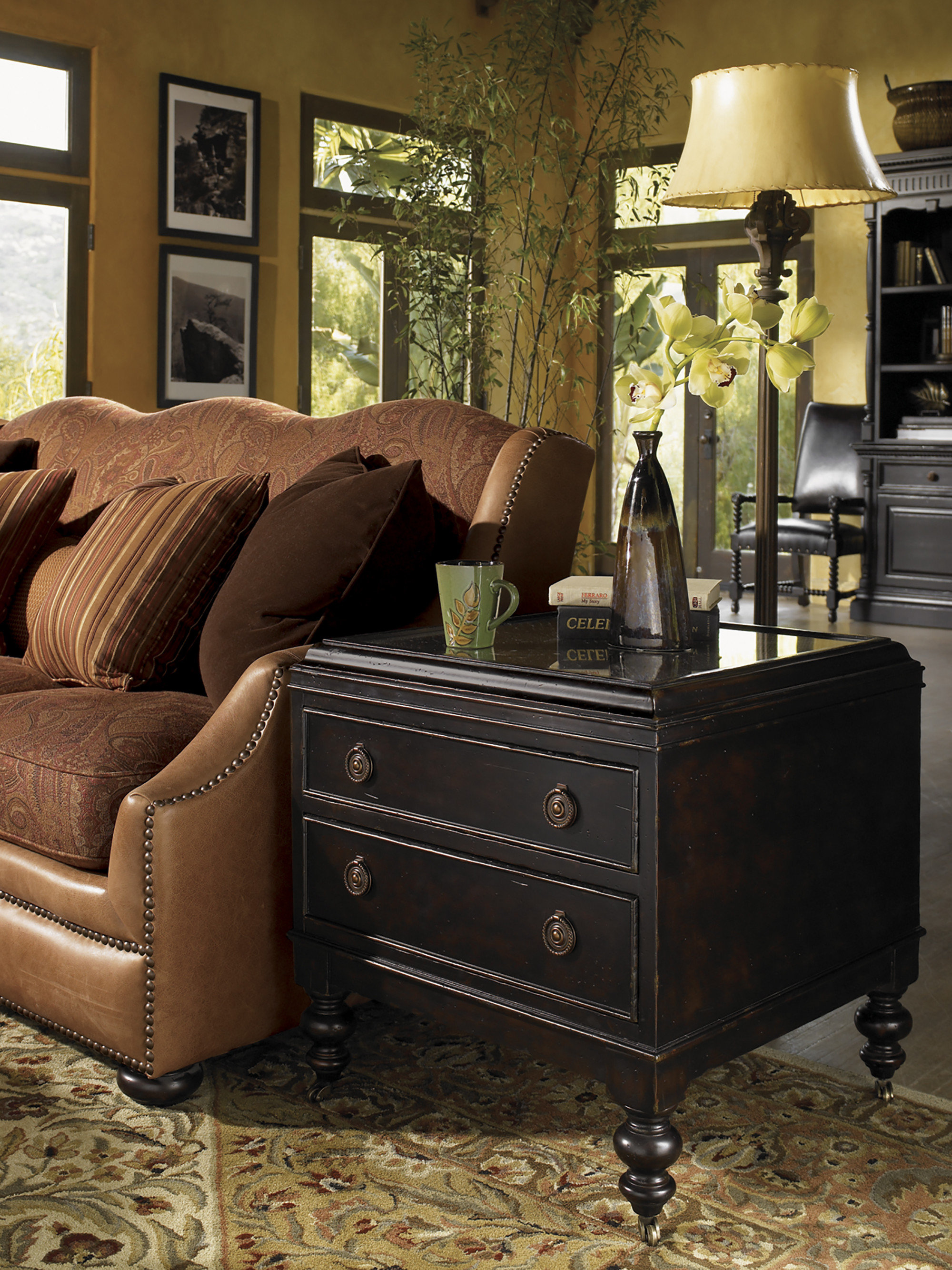 Tommy Bahama Home Kingstown 27'' Tall 2 Drawer End Table & Reviews