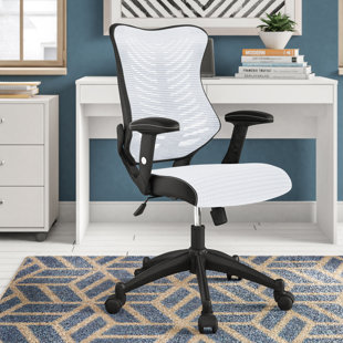 white mesh office chair