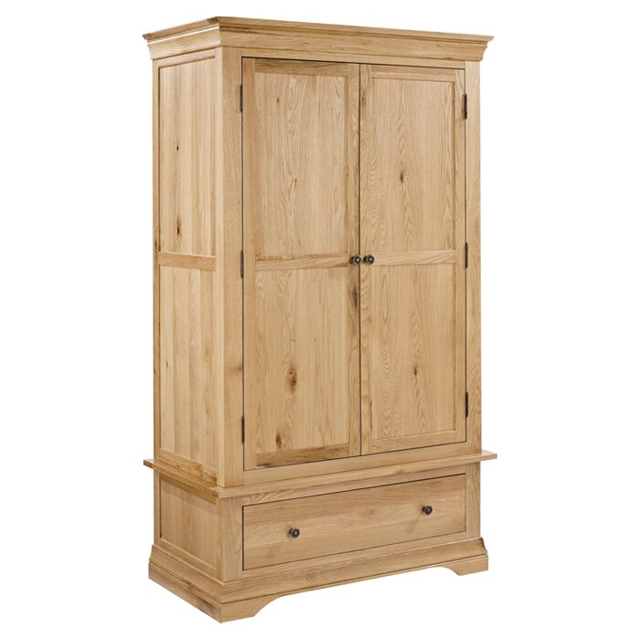 Union Rustic Crownover 2 Door Wardrobe Wayfair Co Uk