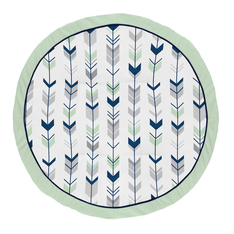 sweet jojo navy and mint woodsy