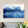 Mistana™ Arctic In Blue by KR MOEHR - Gallery-Wrapped Canvas Giclée on ...