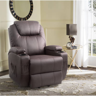 Red Barrel Studio Aairah Faux Leather Power Lift Assist Recliner With Massage Reviews Wayfair