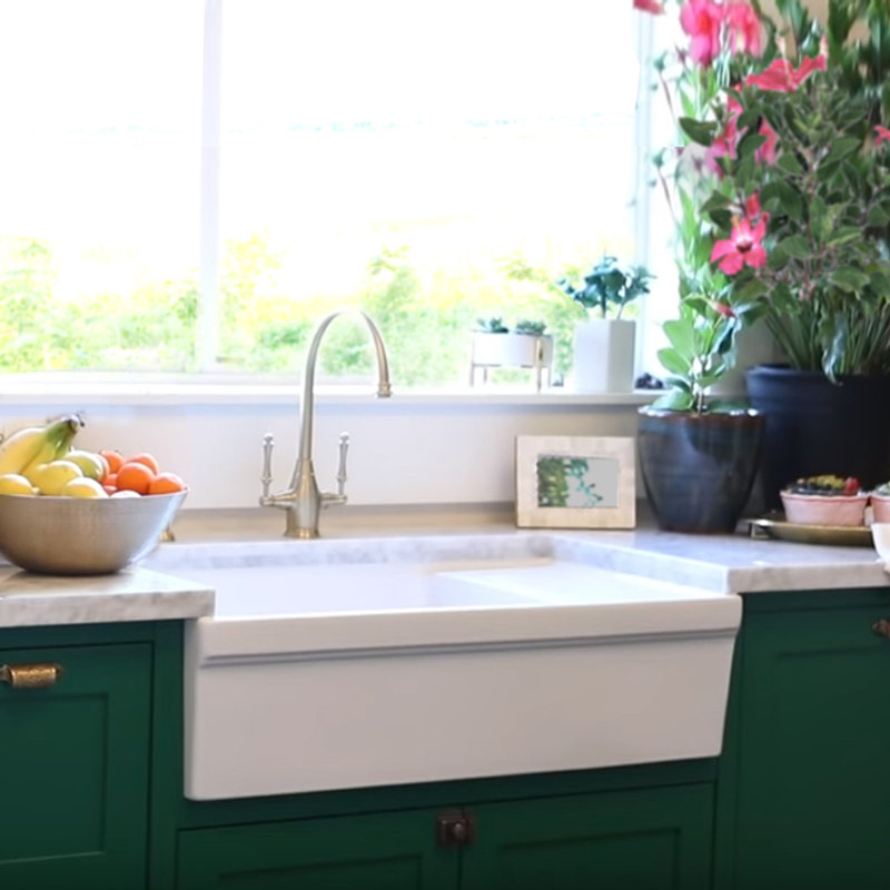 Nantucket Sinks Cape 36 L X 20 W Farmhouse Kitchen Sink With Nantucket Sinks Cape 36 L X 20 W