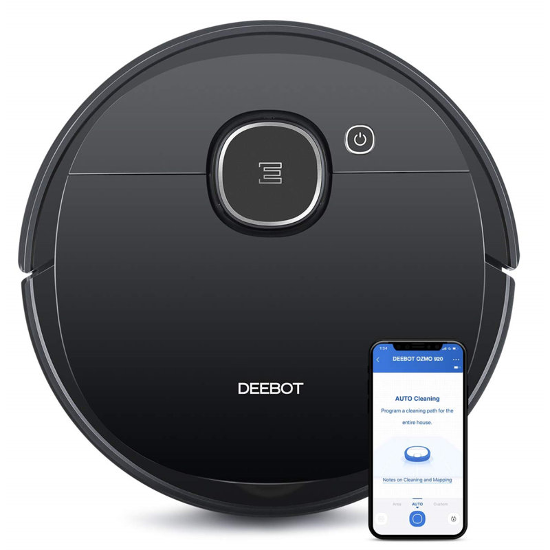Ecovacs Robotics Inc Ecovacs Deebot Ozmo920 2 In 1 Robotic Vacuum And Mopping Robot With Smart Navigation Reviews Wayfair