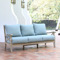 wood patio sofas sectionals you ll love in 2021 wayfair
