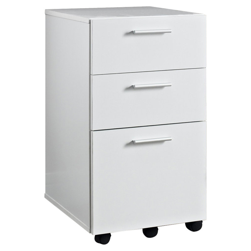 Comm Office Jayda 3 Drawer Mobile Filing Cabinet Reviews Wayfair Jayda 3 Drawer Mobile Filing Cabinet