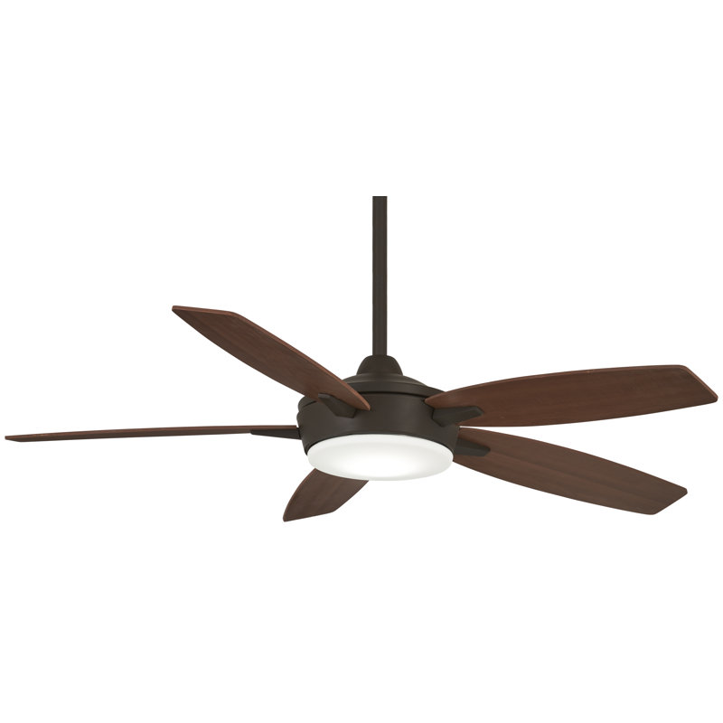 Minka Aire 52 Ee 5 Blade Led Ceiling Fan With Remote Ee 5 Blade Led Ceiling Fan