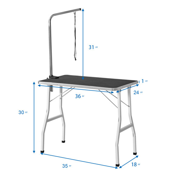 H J Wedoo Nylon Rubber Mat Pet Grooming Table Wayfair