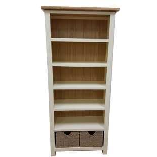 70cm Wide Bookcase Wayfair Co Uk Calero Tall Wide Bookcase