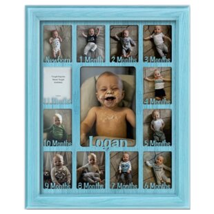Baby Photo Frame First Year Picture Frame 29 x 24 cm Month Picture Frame 12 months 