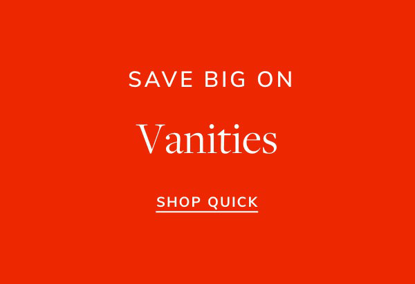Vanity Sale