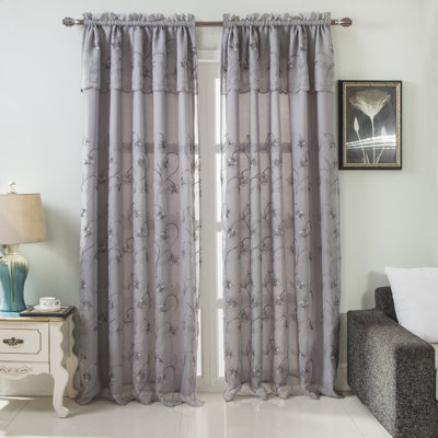 Linden streettm single curtain rod