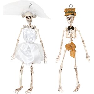 Skeleton Bride and Groom