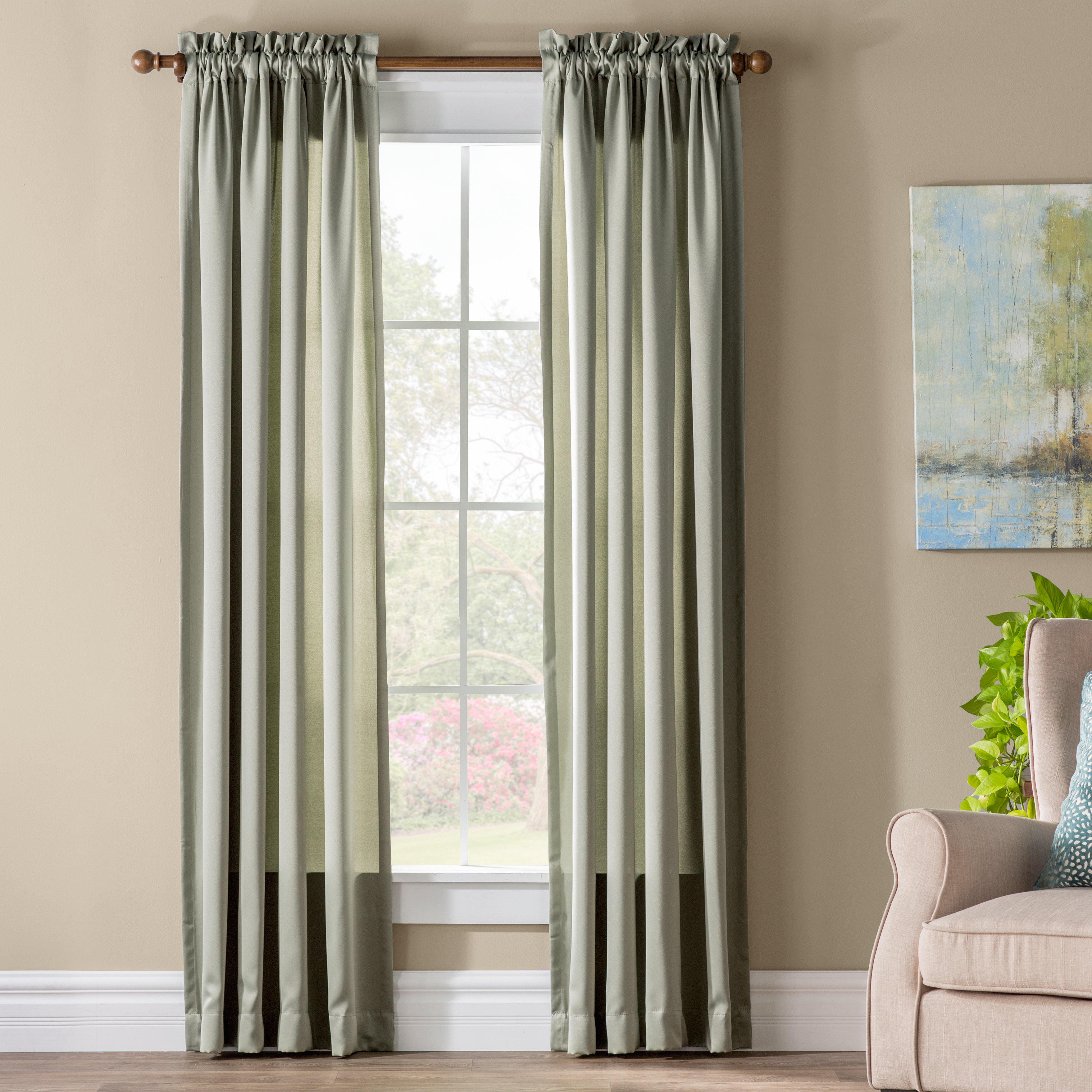 Green Curtains Drapes You Ll Love In 2020 Wayfair