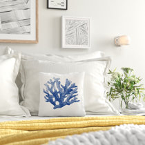coral throw pillows wayfair