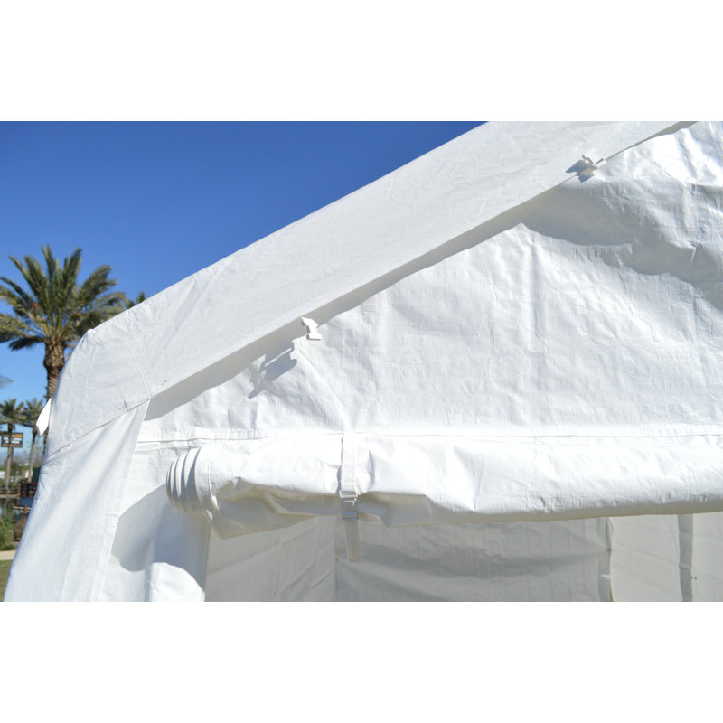 Impact Shelter Carport Shelter 11 Ft X 19 Ft Canopy Reviews Wayfair