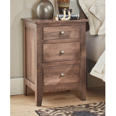 Honey Maple Nightstand Wayfair