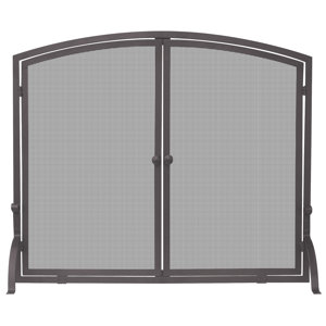 Chambers Single Panel Fireplace Screen